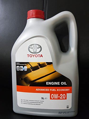 Engine oil isn't something you want to compromise on. Genuine 5 Litre Toyota Hybrid 0W20 Synthetic Motor Oil ...