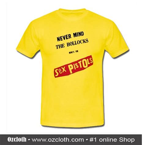 Sex Pistols Never Mind Bollocks T Shirt Ozcloth