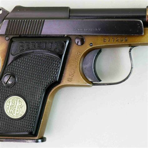 Pistola Beretta Mod Brevetto 950 Cal 635 Mm Matr B77299 Gun Store