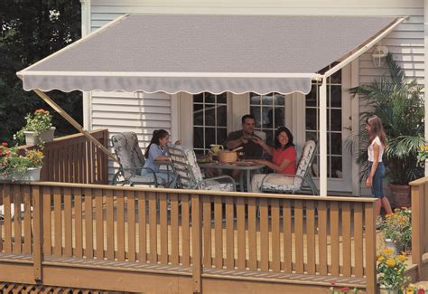 Sunsetter Motorized Retractable Awnings In La By Galaxy Draperies