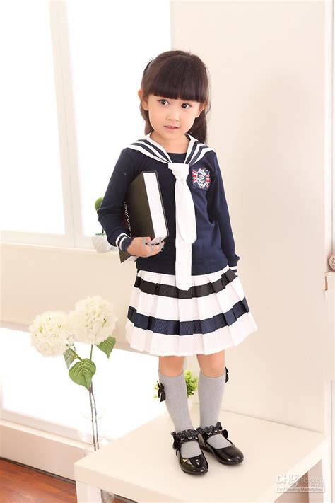 2020 Korean Fashion Childrens Outfits School Clothing Set