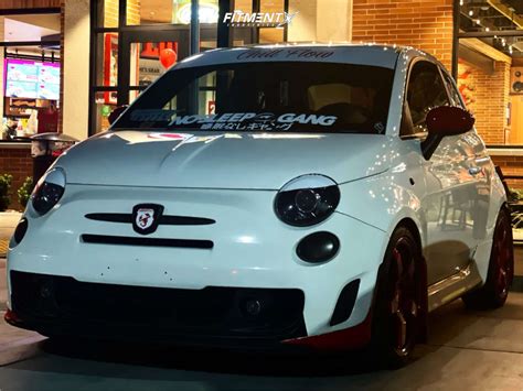 Lowered Fiat 500