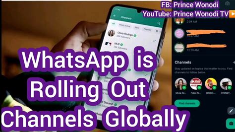 Whatsapp Is Rolling Out Channels Globally Youtube