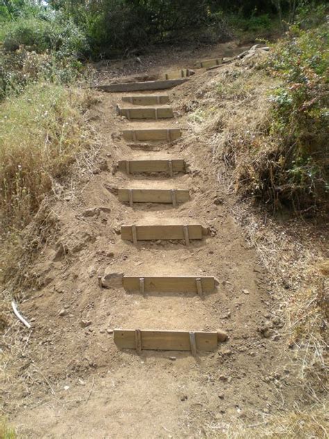 How To Build Garden Steps On A Steep Slope