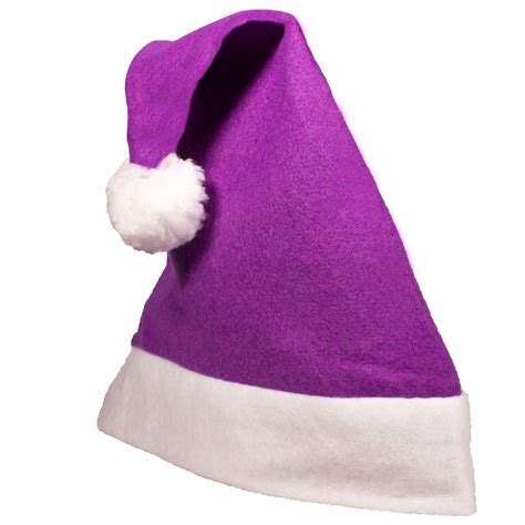 Felt Santa Hat Variety Of Colors Hats Products Under 100