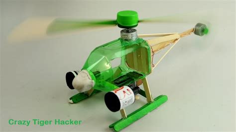 Ahora puedes soltar el freno y el vehículo no avanzará. How to make helicopter at home using plastic bottles - YouTube