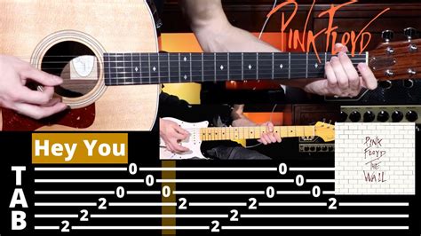 Hey You Pink Floyd Guitar Coverlesson Tab Youtube