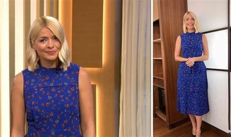 Holly Willoughby News This Morning Host Looks Stunning In £199 Dress
