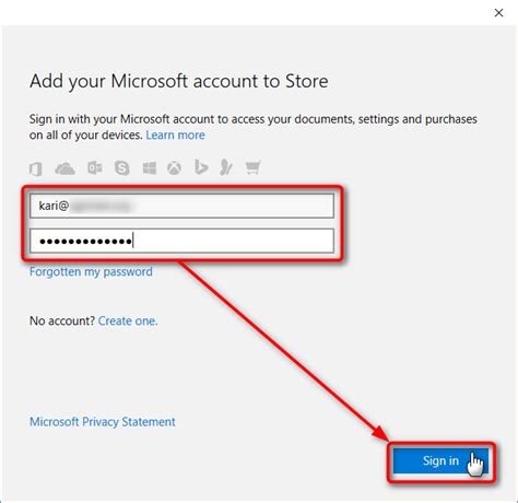Store Use When Signing In To Windows 10 With Local Account Windows