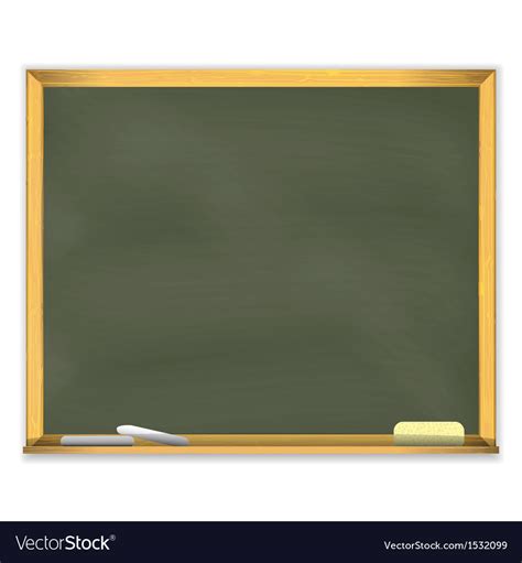 Retro School Chalkboard Royalty Free Vector Image