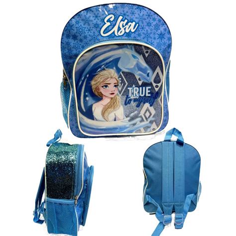Frozen 2 Elsa Glitter Backpack Bag City