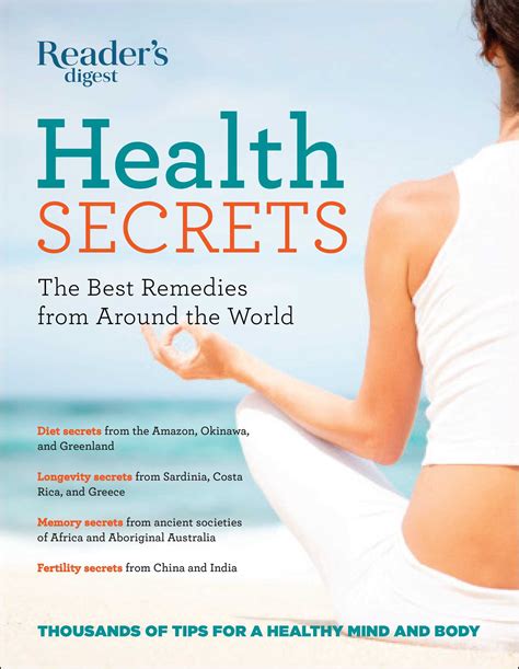 Reader S Digest Health Secrets Book By Reader S Digest Official Publisher Page Simon