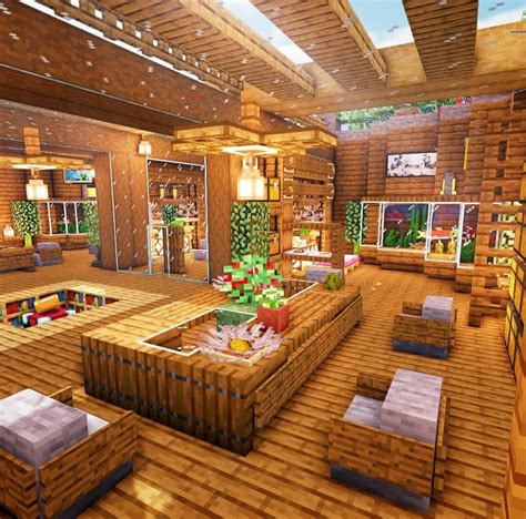 Livingroom Minecraft Designs In 2020 Minecraft Interior Design