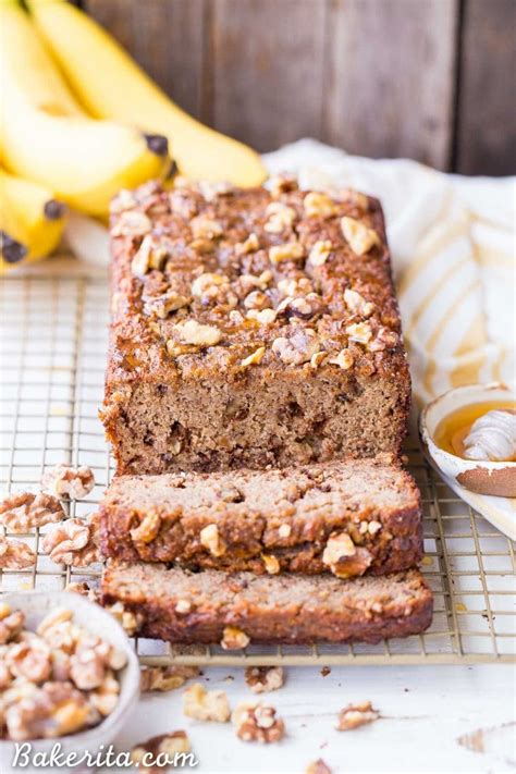 How to prepare banana bread with honey and walnuts