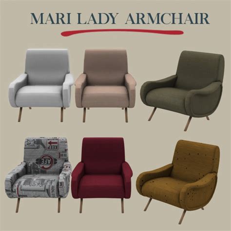 Leo 4 Sims Lady Armchair • Sims 4 Downloads