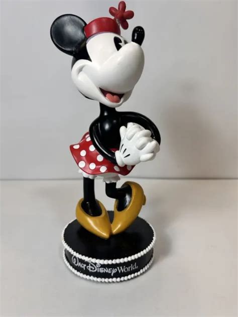 Walt Disney World Exclusive Minnie Mouse Bobblehead 9 2499 Picclick