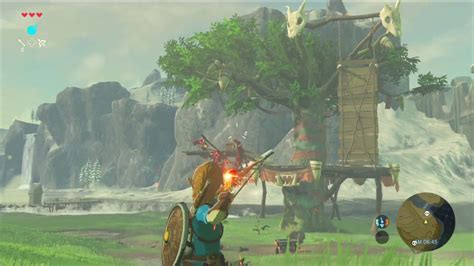 One of the shrines is about transporting. Check out the fire, ice and bomb arrows in Breath of the Wild