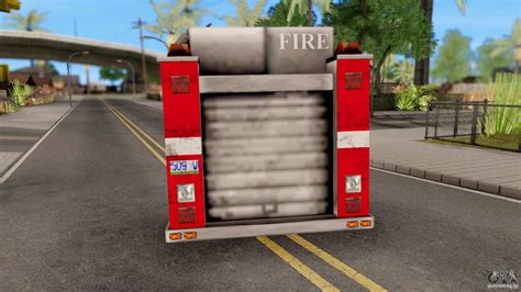 Firetruck From Gta Vcs для Gta San Andreas