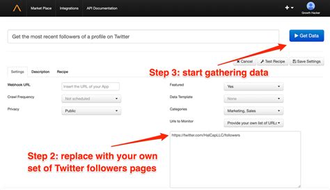 Get The Most Recent Followers Of A Profile On Twitter Copy Data