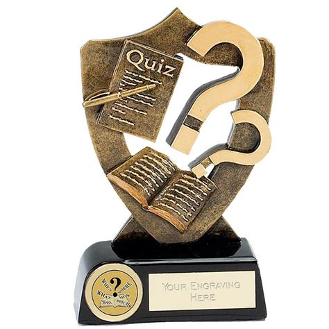 Resin Quiz Trophy Cms Online Trophies By Onlinetrophies