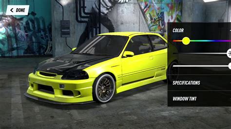 The horsepower limit was lifted in 2004 but the speed limit of 180 km/h (111.8 mph) remains in effect. Need for speed Heat Honda Civic JDM Projects and DUB - YouTube