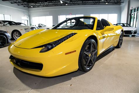 When compared with the 458 italia coupe, the spider costs about 15% more. Used 2013 Ferrari 458 Spider For Sale ($214,900) | Marino ...