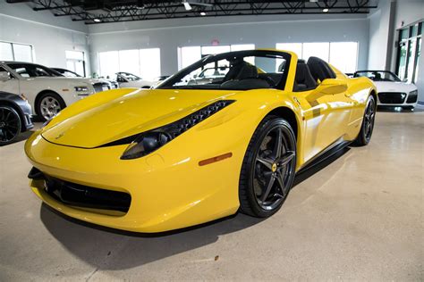 Discover the ferrari models available at the authorized dealer ferrari of washington. Used 2013 Ferrari 458 Spider For Sale ($214,900) | Marino ...