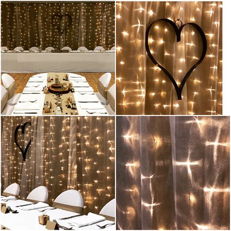 The Boho Backdrop With Fairy Lights Fairy Light Curtains