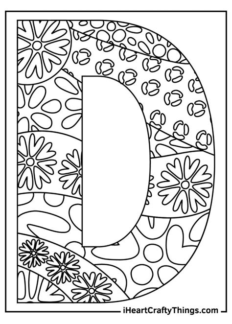 Letter D Coloring Pages Updated 2022