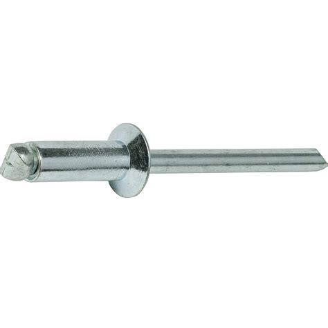 Aluminum Pop Rivets Steel Mandrel Flat Head Countersunk Blind Every