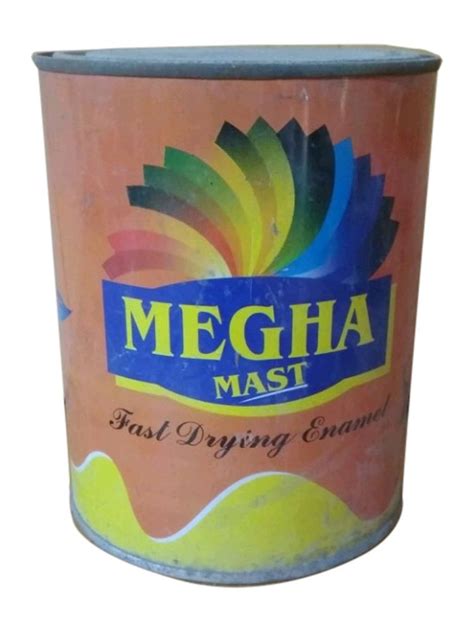 Megha Paints High Sheen Fast Drying Enamel Paint Packaging Type