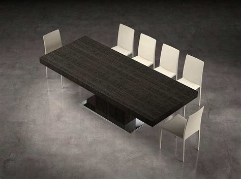 Walnut Extendable Dining Table Astor By Modloft Modern Dining
