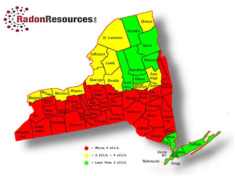 New York Radon Mitigation Testing And Levels Radonresources
