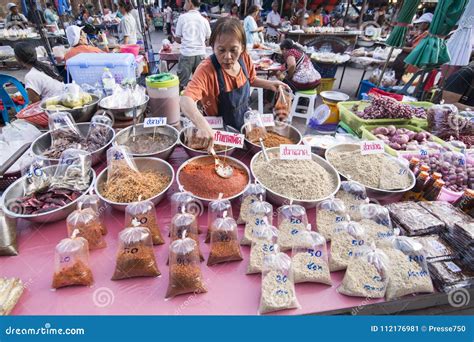 Thailand Isan Phimai Streetmarket Editorial Photo Image Of Marketstreet Thailand 112176981