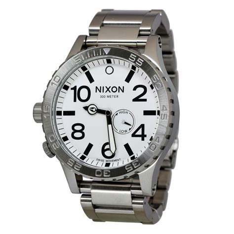 Nixon 51 30 Tide A057 White Watch Online Nixon Stainless Steel Watch Nixon Men