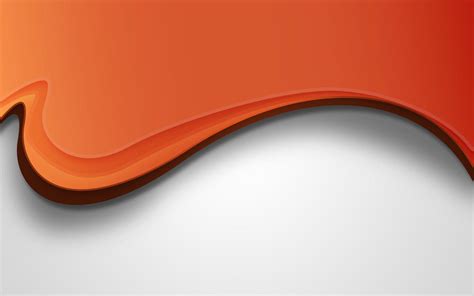 Orange And White Background Design