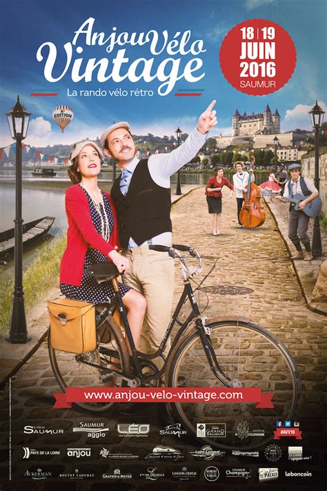 Anjou Vélo Vintage 2016 Un événement Cyclos Rétro Festif