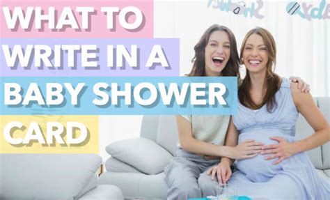 Maybe you would like to learn more about one of these? What To Write In A Baby Shower Card: 52+ Thoughtful ...
