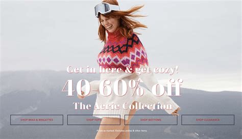 American Eagle And Aerie Canada Deals Save 40 60 Off Free 25 T
