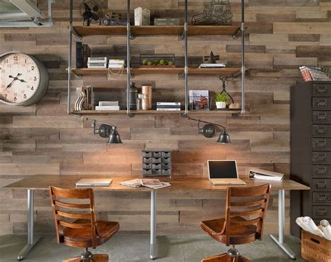 21 Industrial Home Office Decor Ideas