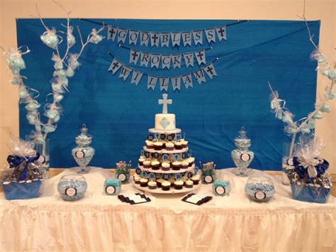 Baby Boy Baptism Baptism Party Boy Baptism Christening