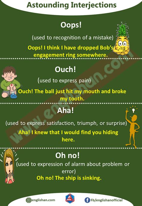 Interjections Definition And Its Kinds With Examples