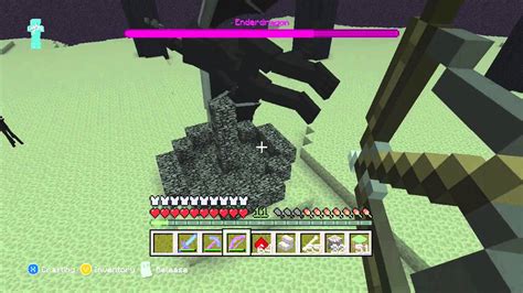 minecraft xbox 360 ender portal tutorial and the ender dragon youtube