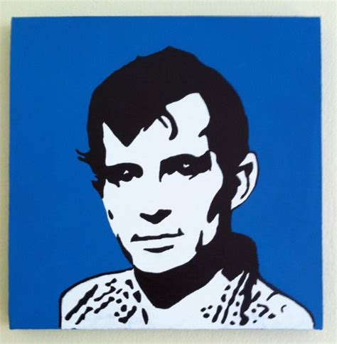 Jack Kerouac 10 By 10 Pop Art Painting With Etsy Pop Art Painting