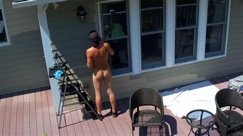Drone Caught Naked Male Outdoors Painting In Public Xxx Mobile Porno