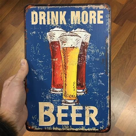 excited to share the latest addition to my etsy shop beer sign drink more beer funny bar