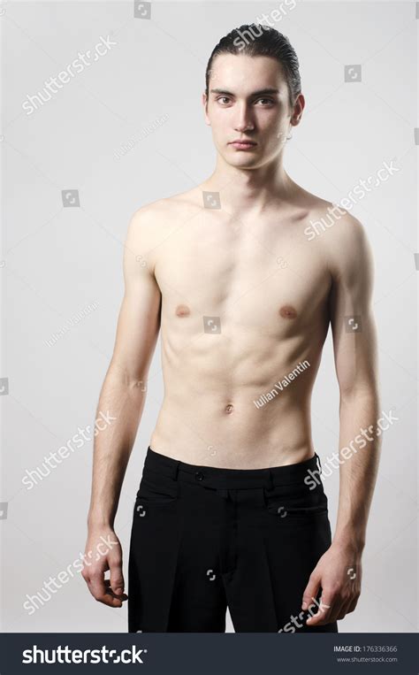 1404 Skinny Man Chest Stock Photos Images And Photography Shutterstock