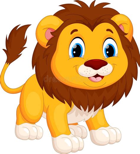 Cute Lion Cartoon Stock Illustration Illustration Of Laugh 31132081