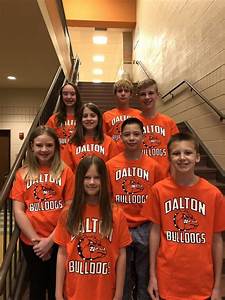 Dalton Middle School Students Of The Month For January The Dalton