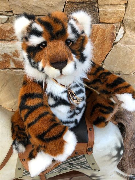 konig plush fully jointed collectable tiger teddy bear